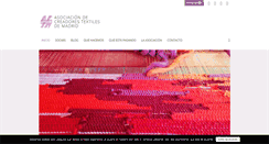 Desktop Screenshot of creadorestextiles.org